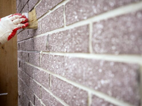 painting exterior brick homes