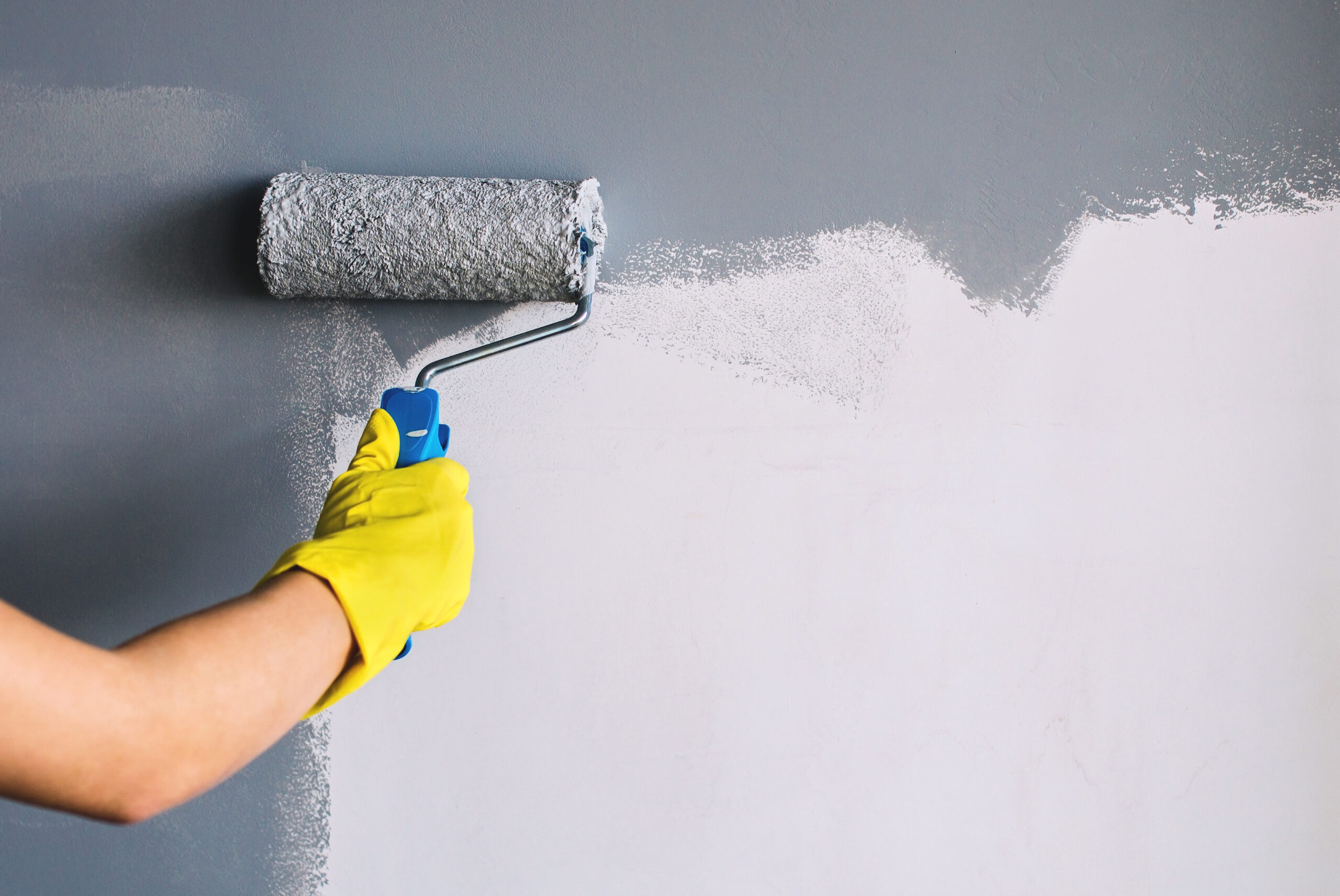 when to touch up interior walls