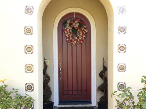 Door and Stucco Painting